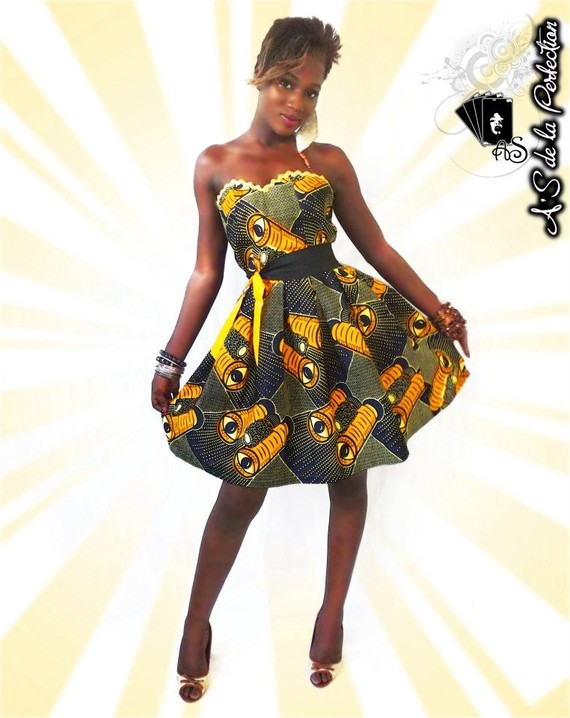 Modele de robe bustier wax
